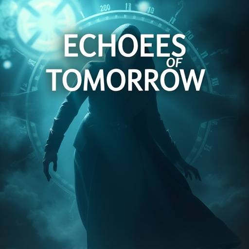 Poster of 'Echoes of Tomorrow', a time-travel mystery series